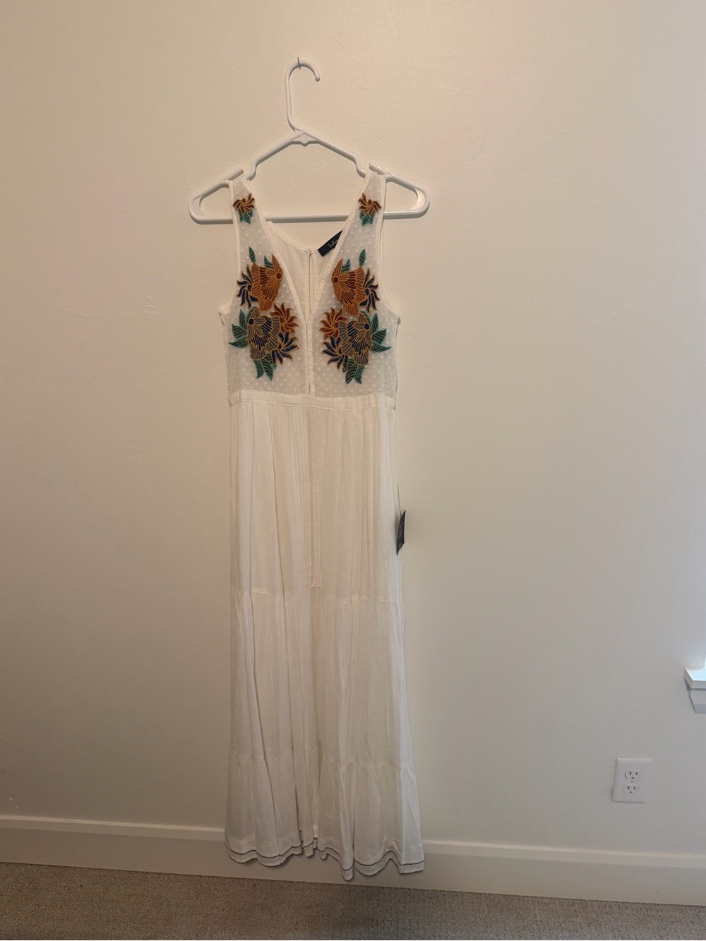 Lulu's White Maxi Dress